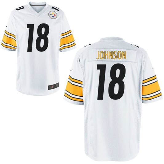 Football Jerseys P.Steelers #18 Diontae Johnson Player Stitched Game Jersey