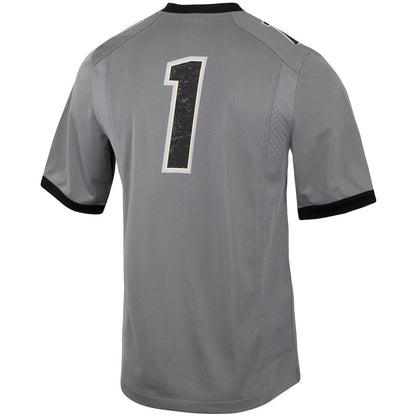 #1 C.Buffaloes Untouchable Football Jersey - Charcoal Stitched American College Jerseys