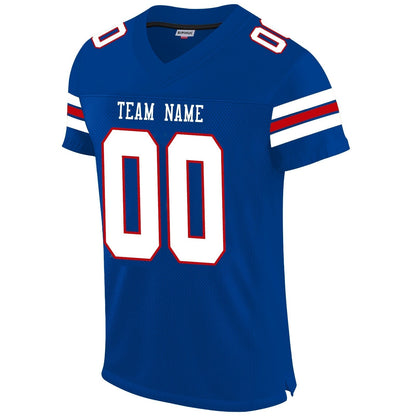 Custom B.Bills Football Jerseys Personalize Sports Shirt Design Royal Stitched Name And Number Christmas Birthday Gift