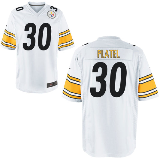 Football Jerseys P.Steelers #30 Carlins Platel Player Stitched Game Jersey