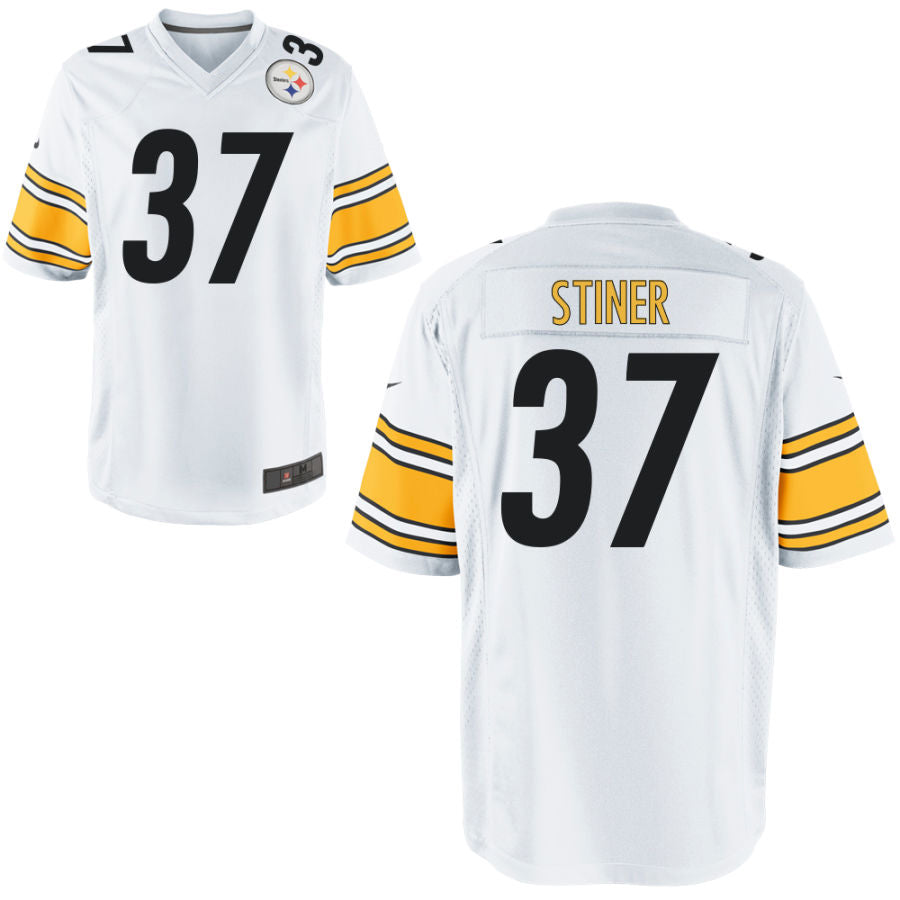 Football Jerseys P.Steelers #37 Donovan Stiner Player Stitched Game Jersey