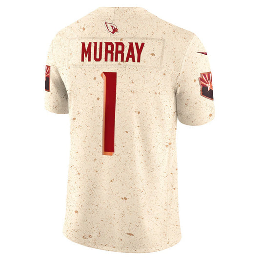 A.Cardinals #1 Kyler Murray 2025 Rivalries Collection Limited Jersey - Natural Stitched American Football Jerseys