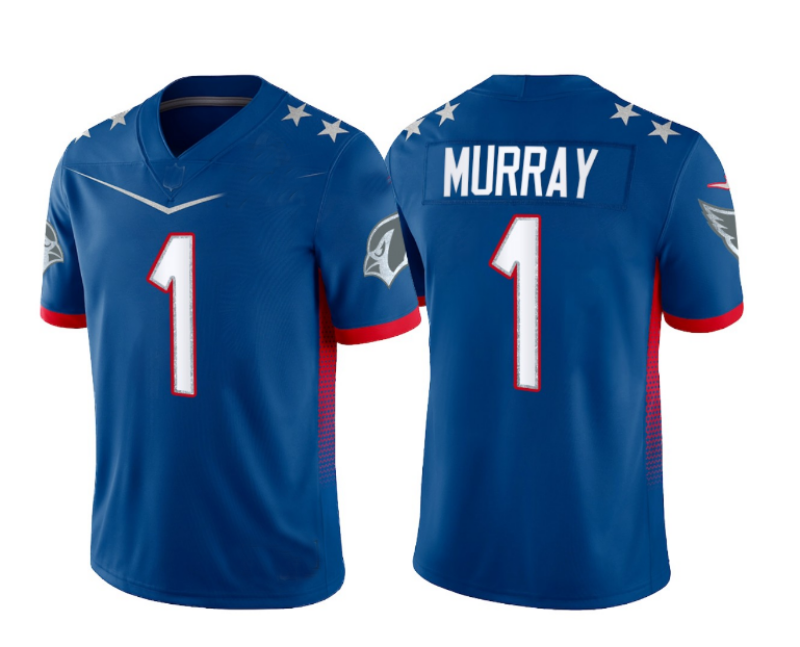 A.Cardinals #1 Kyler Murray Blue 2022 Pro Bowl Jersey Vapor Untouchable Stitched Limited Jersey American Football Jerseys