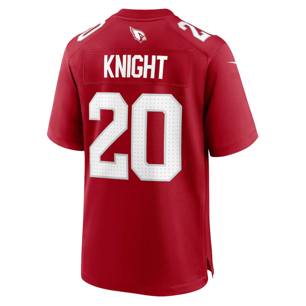 A.Cardinals #20 Zonovan Knight Cardinal Team Game Jersey Stitched American Football Jerseys UNEC