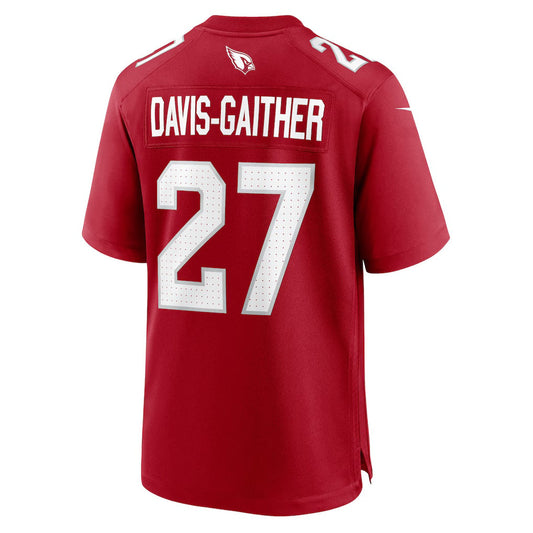 A.Cardinals #27 Akeem Davis-Gaither Cardinal Team Game Jersey Stitched American Football Jerseys UNEC