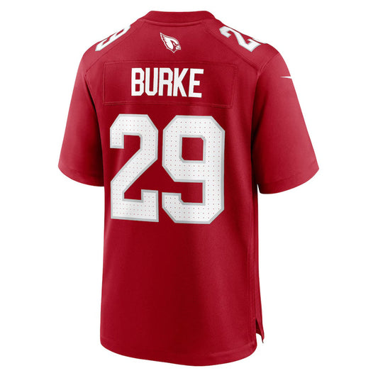 A.Cardinals #29 Denzel Burke Cardinal Team Game Jersey Stitched American Football Jerseys