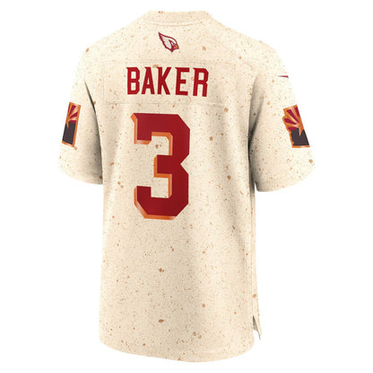 A.Cardinals #3 Budda Baker 2025 Rivalries Collection Game Jersey - Natural Stitched American Football Jerseys