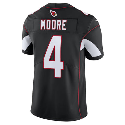 A.Cardinals #4 Rondale Moore Black Alternate Vapor Limited Stitched American Football Jerseys