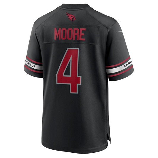 A.Cardinals #4 Rondale Moore Black Game Stitched American Football Jerseys