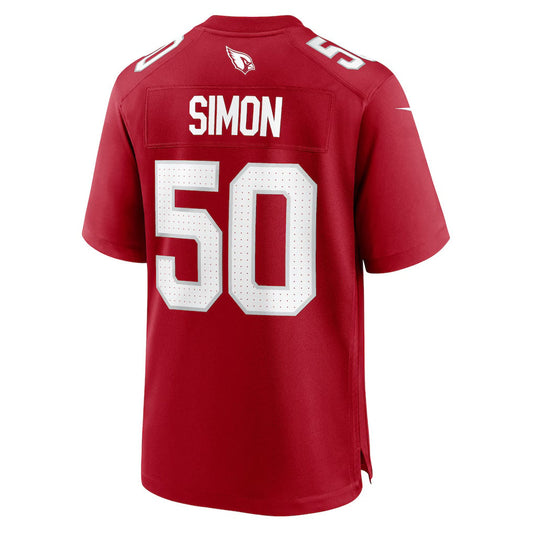 A.Cardinals #50 Cody Simon Cardinal Team Game Jersey Stitched American Football Jerseys UNEC
