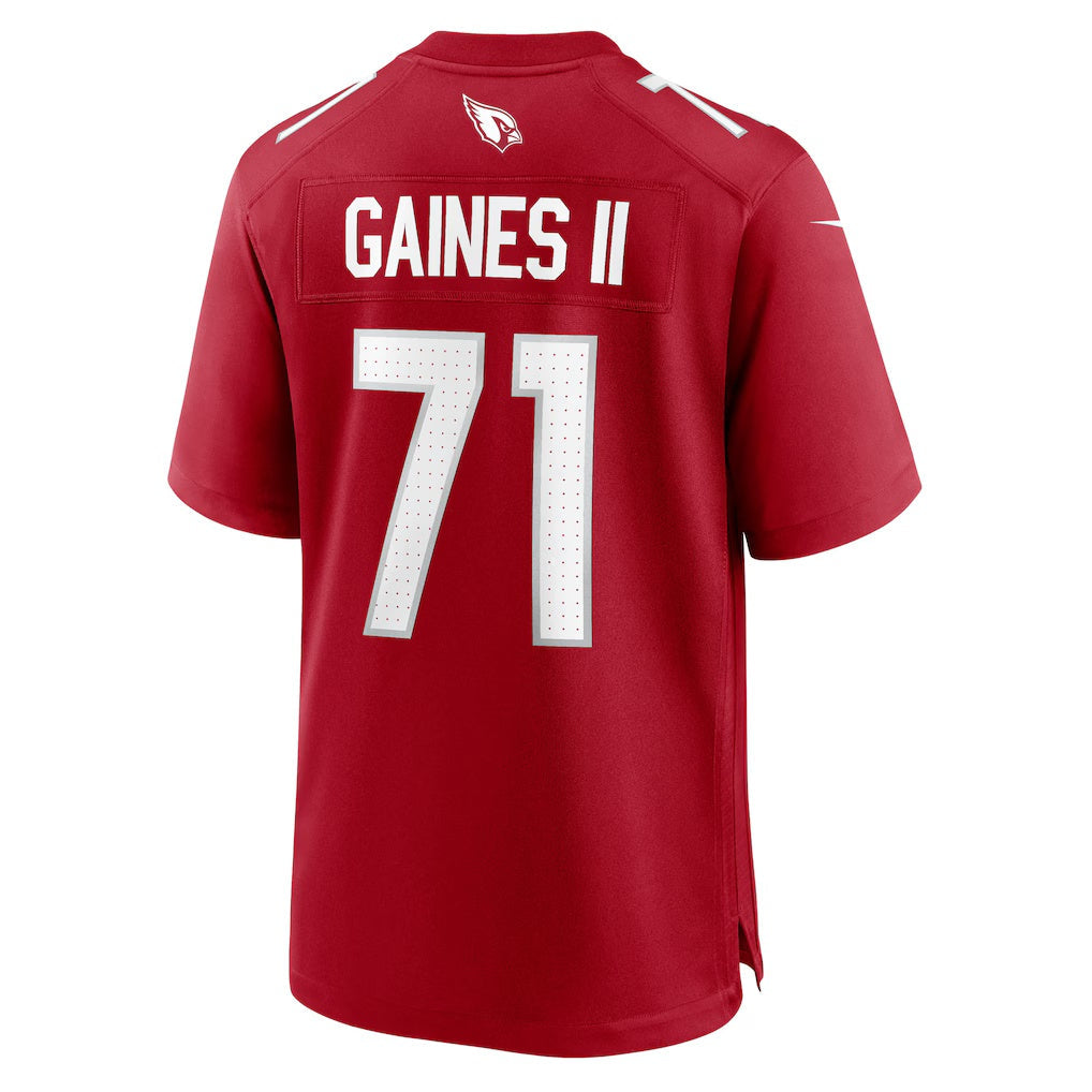 A.Cardinals #71 Jon Gaines II Cardinal Team Game Jersey Stitched American Football Jerseys UNEC