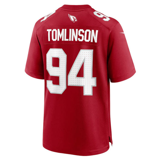 A.Cardinals #94 Dalvin Tomlinson Cardinal Team Game Jersey Stitched American Football Jerseys UNEC