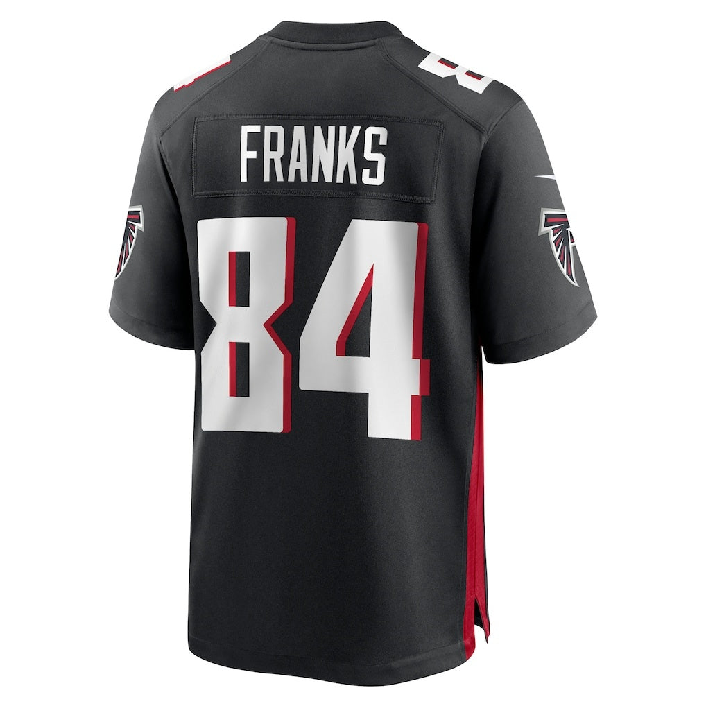 A.Falcons #84 Feleipe Franks Black Team Game Stitched American Football Jerseys UNEC