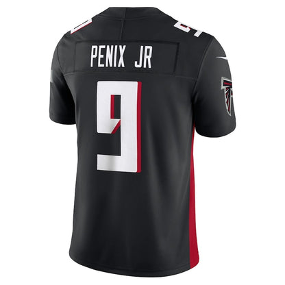 A.Falcons #9 Michael Penix Jr. Black Vapor F.U.S.E. Limited Stitched American Football Jerseys