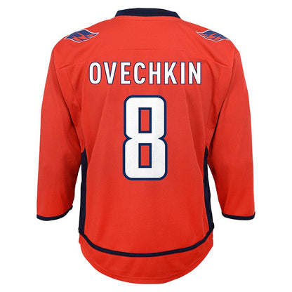 W.Capitals #8 Alex Ovechkin Infant Replica Player Jersey Red Stitched American Hockey Jersey UNEC