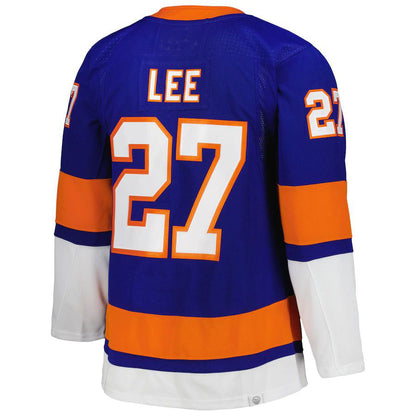 NY.Islanders #27 Anders Lee Captain Patch Primegreen Authentic Pro Home Player Jersey Royal Stitched American Hockey Jersey UNEC