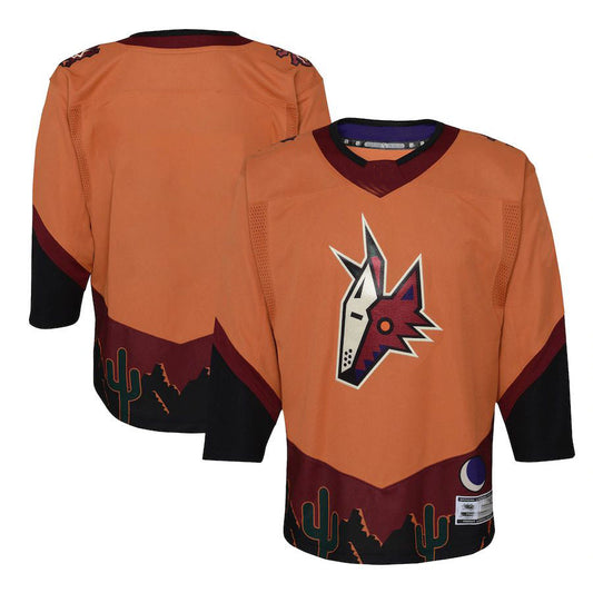 A.Coyotes Special Edition 2.0 Premier Blank Jersey Burnt Orange Stitched American Hockey Jersey UNEC
