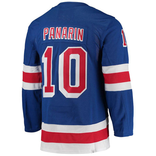 NY.Rangers #10 Artemi Panarin Home Primegreen Authentic Pro Player Jersey Blue Stitched American Hockey Jersey UNEC