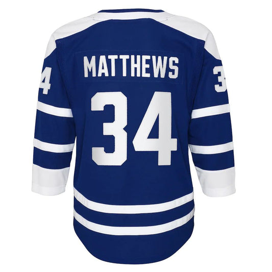 T.Maple Leafs #34 Auston Matthews Special Edition 2.0 Premier Player Jersey Blue Stitched American Hockey Jersey UNEC