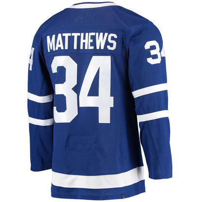 T.Maple Leafs #34 Auston Matthews Home Primegreen Authentic Pro Player Jersey Blue Stitched American Hockey Jersey UNEC