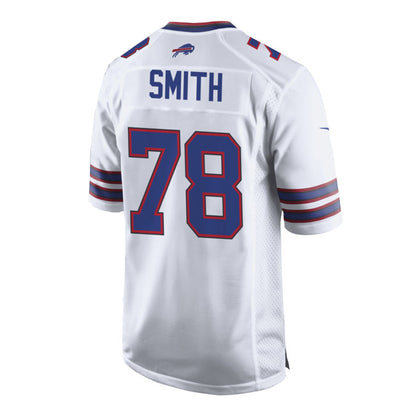 B.Bills #78 Bruce Smith White Game Player Jersey Football Stitched American Jerseys
