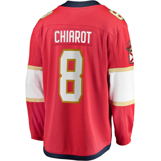 F.Panthers #8 Ben Chiarot Fanatics Branded Home Breakaway Player Jersey Red Stitched American Hockey Jersey UNEC