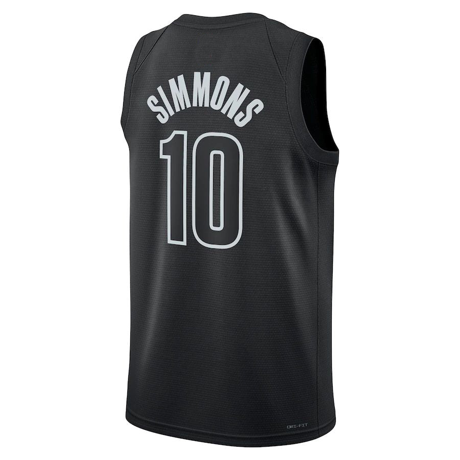 B.Nets #10 Ben Simmons Jordan Brand 2022-23 Statement Edition Swingman Jersey Stitched American Basketball Jersey UNEC