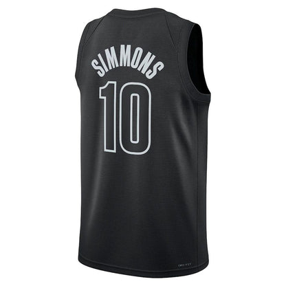 B.Nets #10 Ben Simmons Jordan Brand 2022-23 Statement Edition Swingman Jersey Stitched American Basketball Jersey UNEC