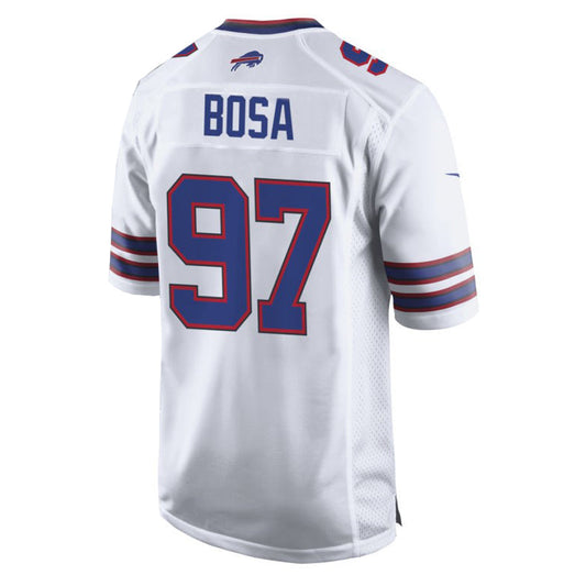 B.Bills #97 Joey Bosa White Game Stitched American Football Jerseys