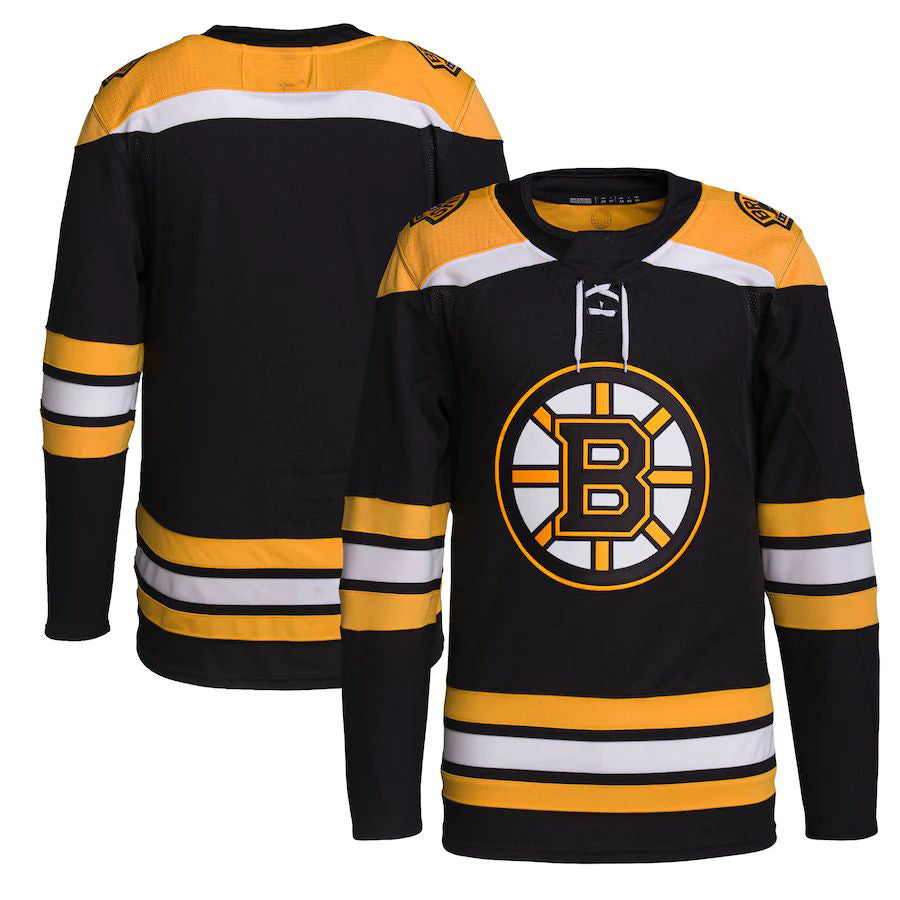 B.Bruins Home Primegreen Authentic Pro Jersey Black Stitched American Hockey Jersey UNEC