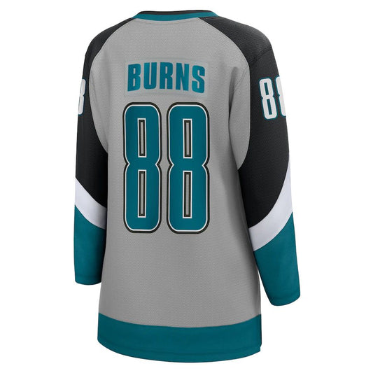 SJ.Sharks #88 Brent Burns Fanatics Branded 2020-21 Special Edition Breakaway Player Jersey Stitched American Hockey Jersey UNEC