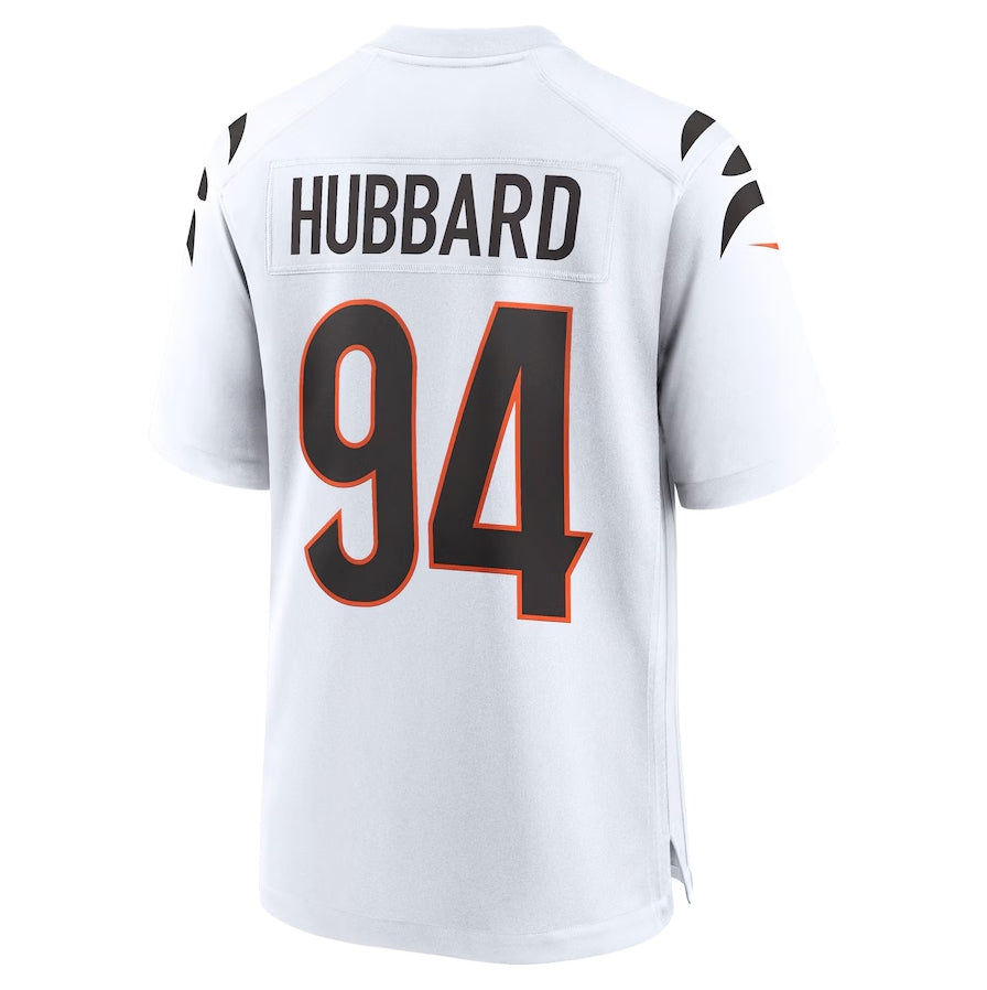 C.Bengals #94 Sam Hubbard White Game Stitched American Football Jerseys