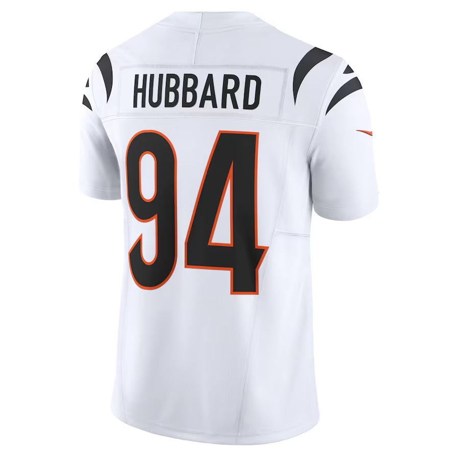 C.Bengals #94 Sam Hubbard White Vapor F.U.S.E. Limited Stitched American Football Jerseys