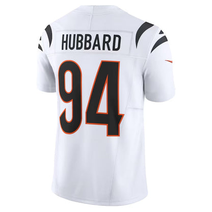 C.Bengals #94 Sam Hubbard White Vapor F.U.S.E. Limited Stitched American Football Jerseys