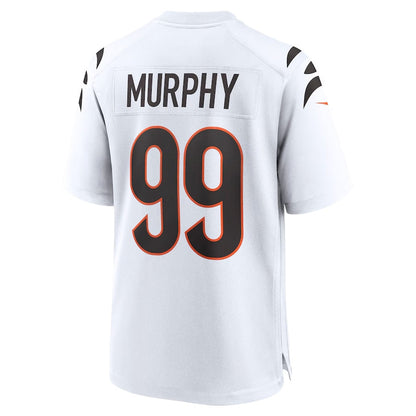 C.Bengals #99 Myles Murphy White Team Game Stitched American Football Jerseys