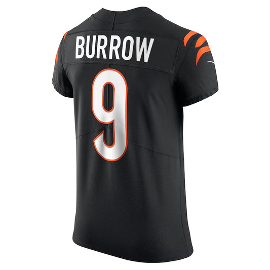 C.Bengals #9 Joe Burrow Black Vapor Elite Stitched American Football Jerseys