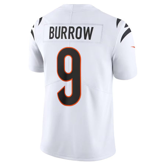 C.Bengals #9 Joe Burrow White Vapor Untouchable Limited Stitched American Football Jerseys