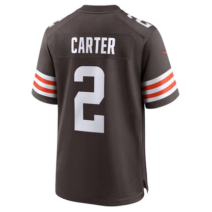 C.Browns #2 DeAndre Carter Brown Team Game Stitched American Football Jerseys