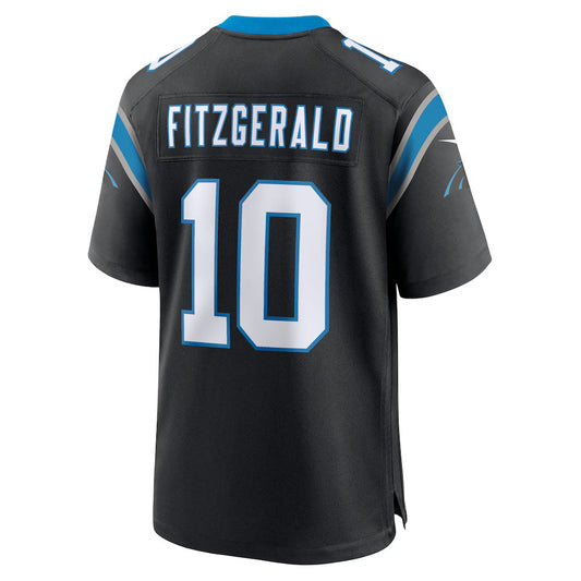 C.Panthers #10 Ryan Fitzgerald Black Team Game Stitched American Football Jerseys UNEC