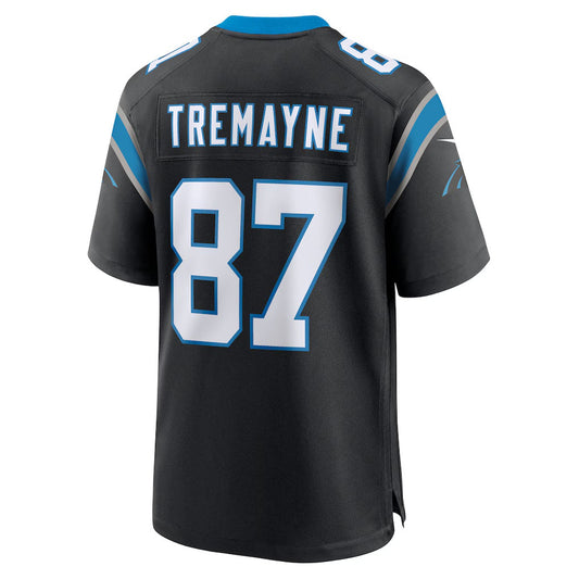 C.Panthers #87 Brycen Tremayne Black Team Game Stitched American Football Jerseys UNEC