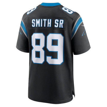 C.Panthers #89 Steve Smith Sr. Black Retired Player Game Stitched American Football Jerseys