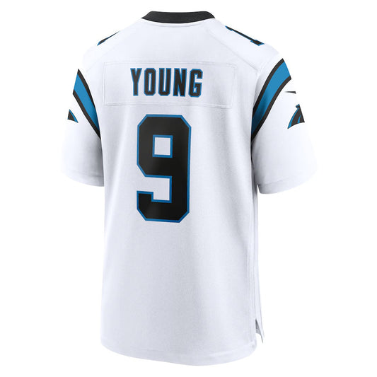 C.Panthers #9 Bryce Young White Game Stitched American Football Jerseys UNEC