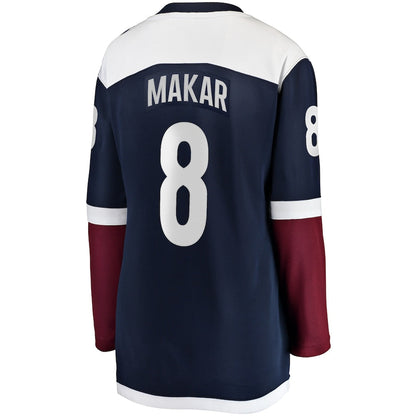 C.Avalanche #8 Cale Makar Fanatics Branded Alternate Premier Breakaway Player Jersey Stitched American Hockey Jersey UNEC