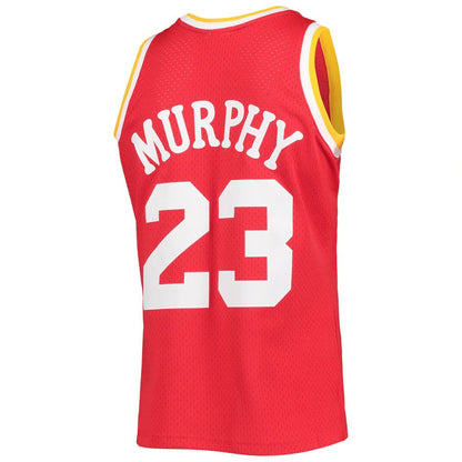 H.Rockets #23 Calvin Murphy Mitchell & Ness 1978-79 Hardwood Classics Swingman Jersey Stitched American Basketball Jersey UNEC