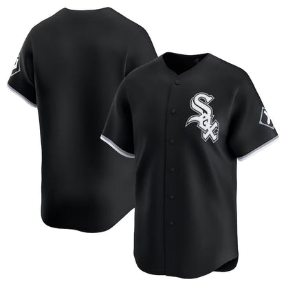 Chicago White Sox Alternate Limited Jersey - Black Stitched Baseball Jersey
