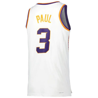 P.Suns #3 Chris Paul Unisex 2022-23 Swingman Jersey White Association Edition Stitched American Basketball Jersey UNEC