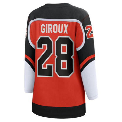 P.Flyers #28 Claude Giroux Fanatics Branded 2020-21 Special Edition Breakaway Player Jersey Orange Stitched American Hockey Jersey UNEC