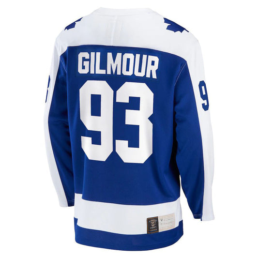 T.Maple Leafs #93 Doug Gilmour Fanatics Branded Breakaway Retired Player Jersey Blue Stitched American Hockey Jersey UNEC