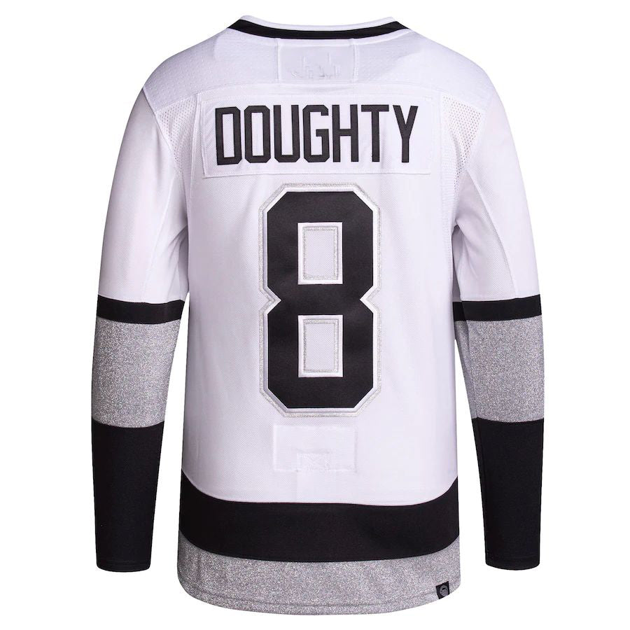 LA.Kings #8 Drew Doughty 2021-22 Alternate Primegreen Authentic Pro Player Jersey White Stitched American Hockey Jersey UNEC
