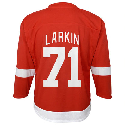 D.Red Wings #71 Dylan Larkin Toddler Replica Player Jersey Red Stitched American Hockey Jersey UNEC